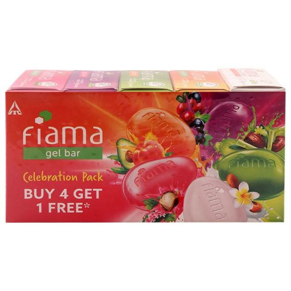 Fiama Bath Soap 125g( Buy 4 Get 1 Free )